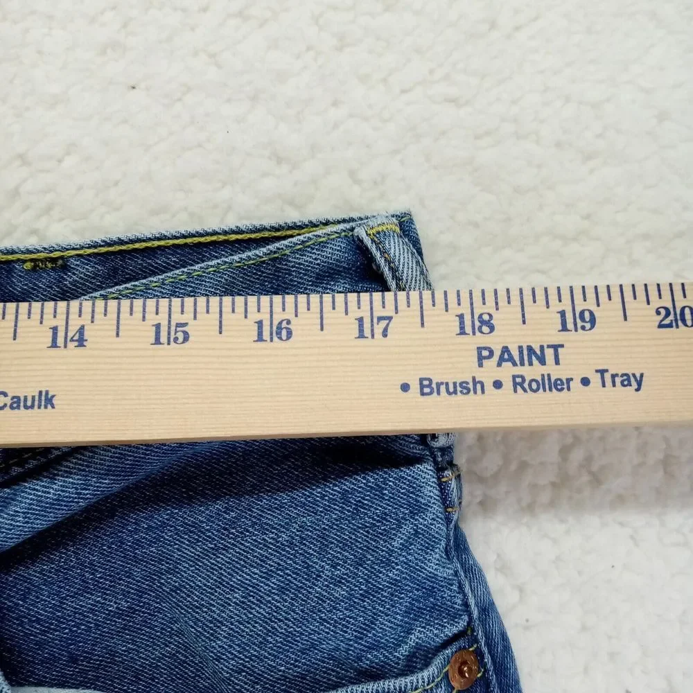 Levis 517 Jeans Mnes 36x30 Bootcut Distressed Cotton‎ Denim Medium Wash